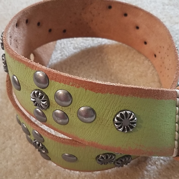❣HOST PICK❣ Vintage Linea Pelle Leather Belt Excellent Condition S - Picture 3 of 9